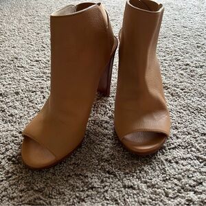 Stuart Weitzman Peep Toe Booties